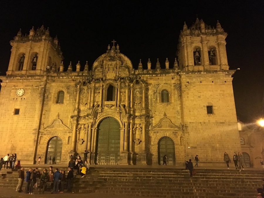 Cuzco at night, April 2017. 