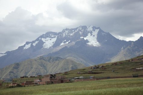 You can always see the mountains in Cusco.