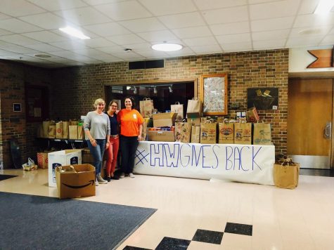 Competing to help the Community: The Acord Food Drive