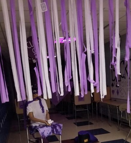 Streamers that are often found in the trash when Spirit Week is complete.
