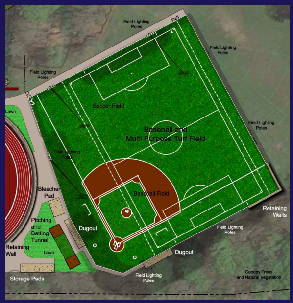 Proposed Turf Baseball Field 