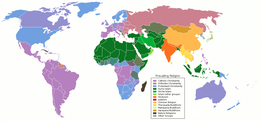 Prevailing+world+religions+map