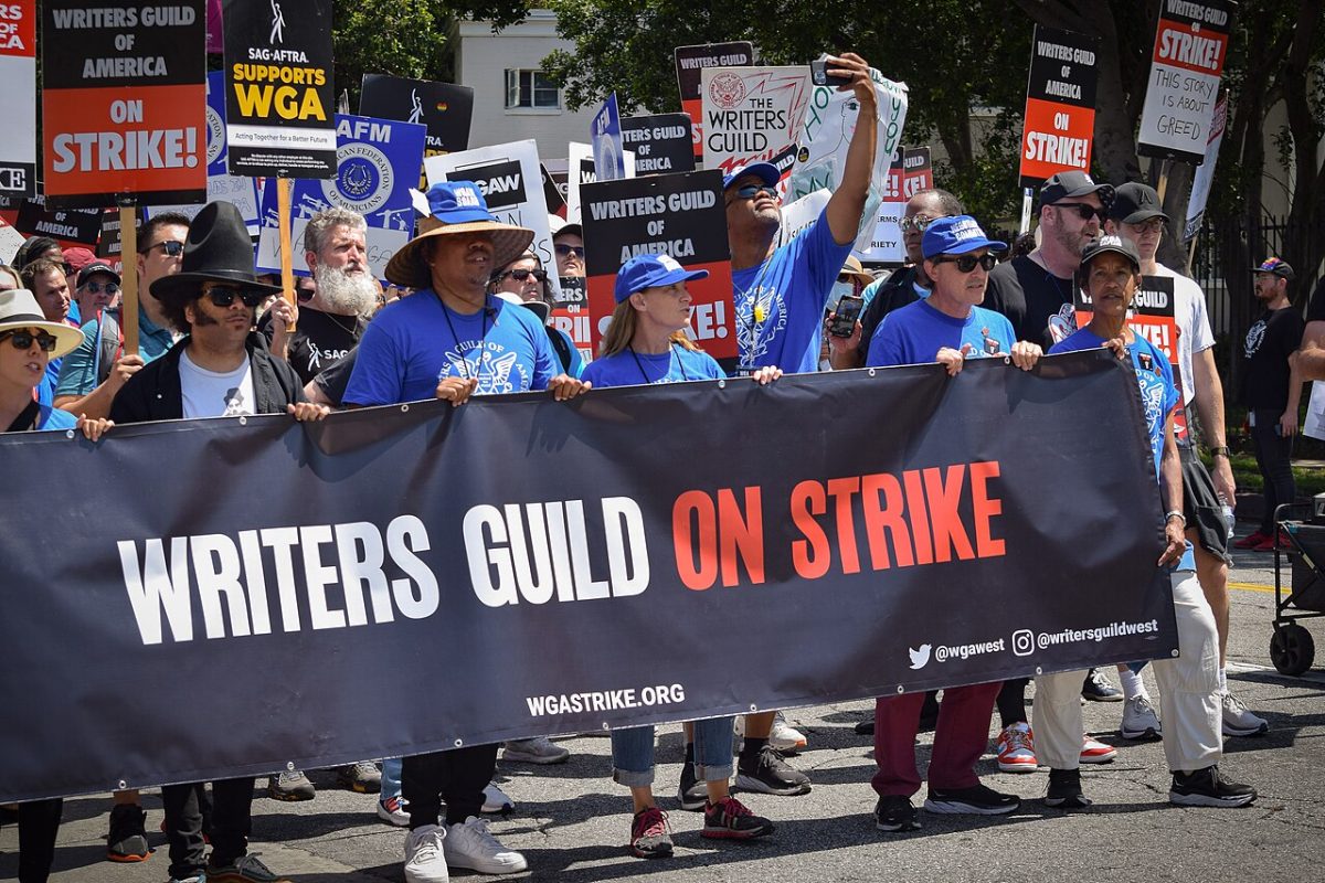 On June 21st, 2023, WGA strike takes place to protest AI usage. (Wikimedia Commons)