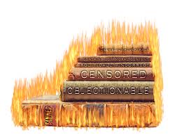 Book banning has the same impact as book burning; it denies people access to knowledge and stifles free speech. (via Wikipedia Commons)