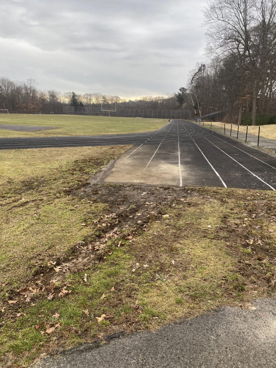 On February 12, the fields at Hamilton Wenham suffered from the recent rain that passed through the town. The turf fields wouldnt allow the rain to  to do as much damage. 