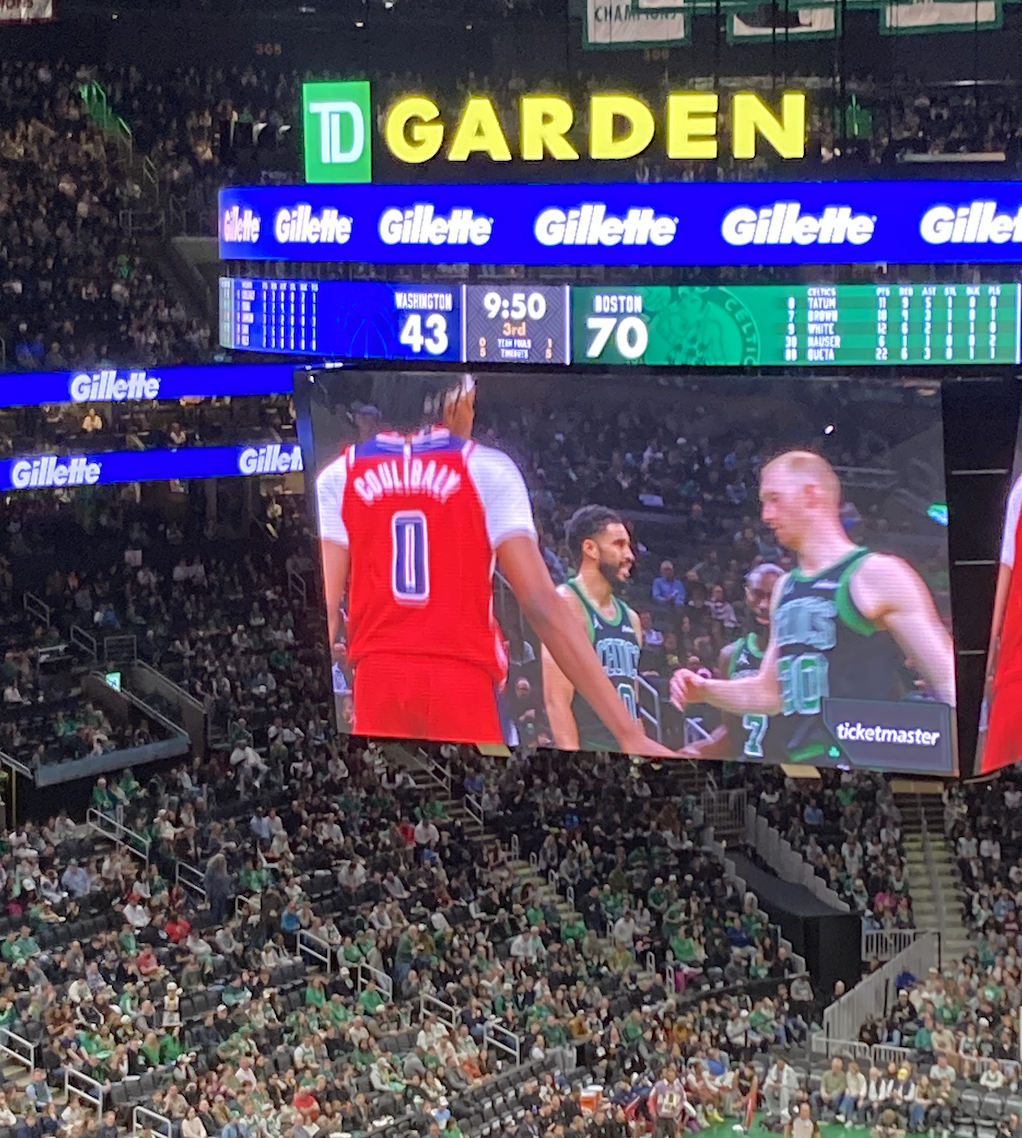 On March 15th, Boston Celtics player Jayson Tatum plays at TD Garden.